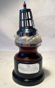 A YJA Yachtsman of the Year keeper trophy